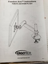 Ergotech Heavy Duty Freedom Arm Includes Single Aluminum Heavy Duty picture
