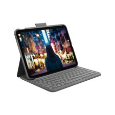 Logitech Slim Folio 10.9 Apple iPad 10th Gen Carrying Case Oxford Gray picture
