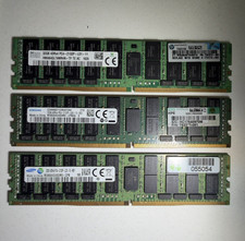 [ BULK LOT OF 3 ] 32GB 4DRx4 PC4-2133P DDR4 17000 LRDIMM ECC Server RAM picture