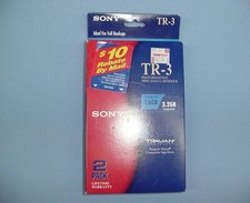 Sony TR3 1.6/3.2GB Cartridge for Travan Tape Drive Pre-Formatted 2-Pack  picture