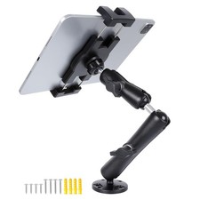 FPN Dashboard Mount Tablet Holder for Truck, Heavy Duty Drill Base with Aluminum picture