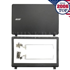 New LCD Back Cover+Bezel+Hinges For Acer Aspire ES1-523 ES1-533 ES1-572 US picture