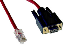 170-0063-900  DB9F to EIA-RJ45M Standard, 6 ft Serial Ciena  Console Cable picture
