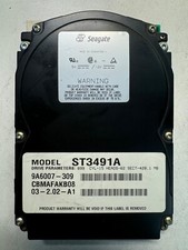 SEAGATE ST3491A 9A6007-309 CBMAFAKB08 428.1MB 3.8K RPM 16.6MBps ATA 3.5