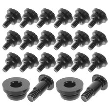 150Pcs Durable Iron Hard Drive Screws with Noise Reducing Ring for Pc Assembly picture