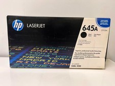 Genuine HP 645A Black Toner C9730A OEM New Sealed Box picture