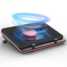 GT500 Powerful Turbo-Fan (5000 RPM) Laptop Cooling Pad with Infinitely Variable picture