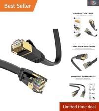 50ft High-Speed Cat 6 Ethernet Cable for Indoor & Outdoor Use picture