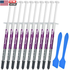 10 Pack HY880 Thermal Paste Kit 5.15 W/mK 1g/pc CPU GPU Heatsink Compound Comput picture