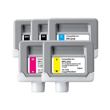 5Pack PFI-310 Ink Cartridge Tank Fit Canon iPF  TX- 2000 TX-3000 TX-3100 TX-3200 picture