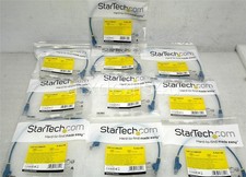 StarTech N6PAT1BLS 1ft CAT 6 Ethernet Patch Cables New Lot of 10 picture