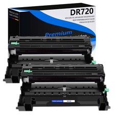 2PK Compatible Brother DR-720 Drum Unit HL-5450DN HL-5470dw HL-6180DW MFC-8510DN picture