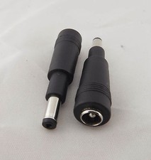 10x 5.5 x2.1mm Female To 4.8x1.7mm Bullet Male DC Power Connector Adapter For Hp picture