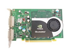 Graphic Video Card For HP NVIDIA QUADRO FX 370 256MB 64-Bit Dual DVI 454318-001 picture
