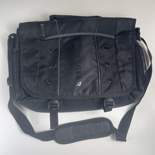 Wenger Swiss Gear Black Messenger Bag Jett Padded Computer Notebook Briefcase picture