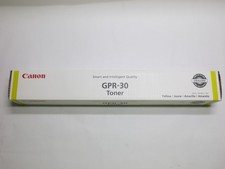 Original Canon GPR-30 Yellow (2801B003) Toner Cartridge - New Factory Sealed picture