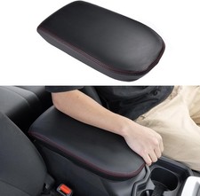 JDMCAR Center Console Armrest Cover for 2025 Toyota RAV4 Cover-Red  picture