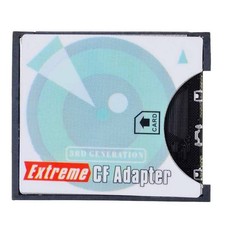 Chenyang SD SDHC SDXC to CF Compact Flash Memory Card Adapter Reader Blue picture