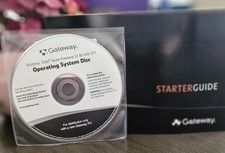 Gateway Vista Home Premium 32-Bit SP1 OEM Disc Appears Unused No Key picture