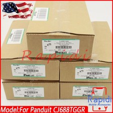 New in Box 200PC Panduit Gigatx CJ688TGGR MiniCom Cat6 Network Jack Module Green picture