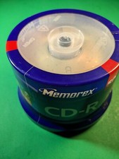 New Sealed Memorex CD-R 700MB 80 Minutes 48x Multi-Speed Recordable 50 PK picture