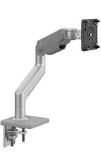 Humanscale M8.1 Monitor Arm Desk Mount Silver Adjustable Ergonomic picture