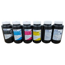 UV/UVDTF Ink For Printheads, Bottle of 1L For Crystal Label Sticker Print USA picture