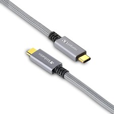 Verbatim Heavy Duty USB Cable 100cm Type-C to C USB3.2 Gen2x2 PD 100W Laptop picture