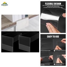 Clear Plastic Shelf Label Holders 15 Pcs 6.2 x 4.13 Inch for Organizing picture