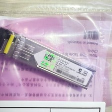 Cisco w/ Green Hologram GLC-BX40-D-I 1000BASE-BX-D BiDi SFP Transceiver Module picture