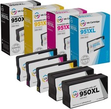 LD 5pk COMP Cartridge Set for HP 950 XL 951XL OfficeJet Pro 8600 Premium Plus picture