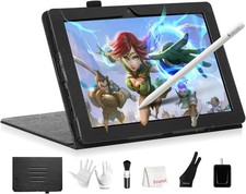 Frunsi T8 Drawing Tablet No Computer Needed,8 inch FHD 8 Inch, Black picture