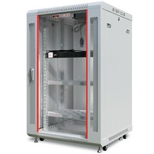 18U Server Rack Cabinet Wall Mount Grey IT Network Data  Enclosure 24