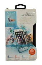 GENUINE Lifeproof  NUUD Waterproof Case for iPhone 6 Plus White/Gray NEW/SEALED picture
