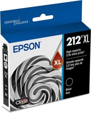 EPSON 212 Claria Ink High Capacity Black Cartridge (T212XL120-S) Brand New Seal picture