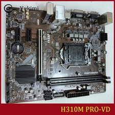 FOR MSI H310M PRO-VD DDR4*2 LGA1151 DVI-D VGA 32GB m-ATX Ｍotherboard Test OK picture