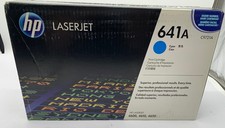 Genuine HP 641A (C9721A) Cyan Toner Cartridge, OEM picture