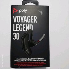 NEW  Poly Voyager Legend 30 Wireless Noise Cancelling In-Ear Headset Black picture