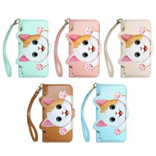 Flip Leather Love Cat Card Wallet Cover Case For A17 A57 A16 A36 A25 A23 A14 A56 picture