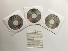 TOSHIBA SATELLITE 1405 SERIES RECOVERY AND APPLICATIONS / DRIVERS - SET OF 3 CDs picture