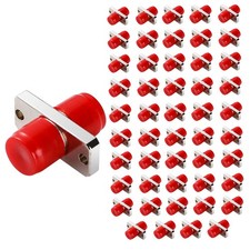 50 PCS FC To FC Coupler Fiber Optic Adapter Simplex Connecting Converter HD picture