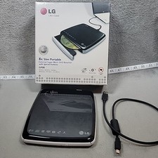 LG 8x Slim Portable External Super Multi DVD Rewriter-GP08 Tested Working picture