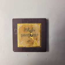 Intel Pentium Processor 90MHz A80502-90 SX957 Ceramic Socket 5 7 CPU picture
