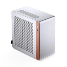 JONSBO NV10 Mini ITX PC Case Full Aluminum 1U FLEX PSU Low Profile GPU picture