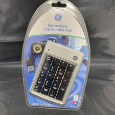 GE HO98757 Wired numberpad number pad num Keyboard 98757 Retractable USB (New) picture