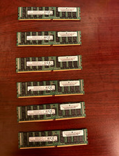 Samsung LOT OF 6 64GB DDR4 ECC Registered PC4-2666V 288-Pin DIMM picture