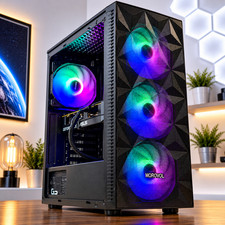 RTX 4060 Gaming PC Desktop Ryzen 7 or Intel i7 32GB 1TB SSD Windows 11 Pro WiFi picture