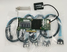Adaptec ASR 71605 1GB 16Port PCIe Raid w/ Battery & 4x SFF-8643-Sata Cables US picture