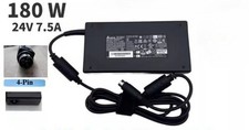 Genuine DELTA 180W 24V 7.5A Charger 4Pin Tip Power Supply AC Adapter picture