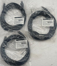 Lot of 3 Legrand C2G 10FT CAT6 Snagless Black Cable 27153 - NEW picture